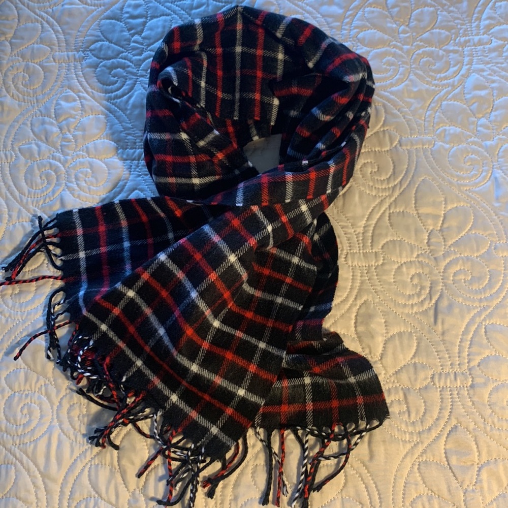 Tartan Plaid scarf NWOT 12x64